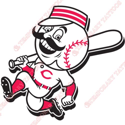 Cincinnati Reds Customize Temporary Tattoos Stickers NO.1527